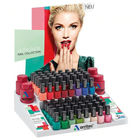 Présentoir de Luxe pour Vernis à Ongles OEM ODM, Présentoir de Comptoir pour Maquillage et Rouge à Lèvres, Présentoir de Beauté avec Étiquettes de Nuancier de Couleurs