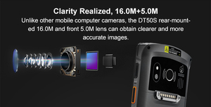 Urovo dt50s New Android 13 GMS IP67 gồ ghề di động công nghiệp cầm tay <span class=keywords><strong>PDA</strong></span> 1D 2D Máy Quét Mã Vạch kho dữ liệu thu - Product Image 6