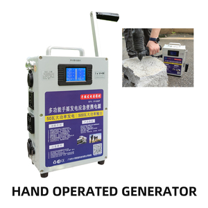 Générateur à manivelle 220V, station d'alimentation portable, alimentation de secours avec sortie AC pour le camping, l'extérieur, l'utilisation hors réseau et à domicile - Product Image 2