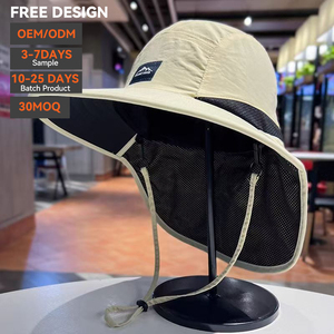 Custom Logo Outdoor <b>Bucket</b> <b>Hat</b> Cotton Fishing Sun <b>Hat</b> Foldable Travel Hiking Casual Summer Soft Premium Quality <b>Men</b> <b>Bucket</b> <b>Hat</b> - Product Image 6