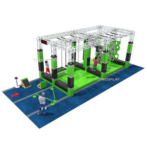 Parc d'aventure avec parcours <span class=keywords><strong>ninja</strong></span> à conception libre, parcours d'obstacles <span class=keywords><strong>Ninja</strong></span> <span class=keywords><strong>Warrior</strong></span> américain pour enfants et adultes à vendre, grandes roues, portes en forme de fromage - Product Image 3