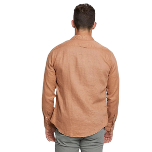 เสื้อโปโลแขนยาวเข้ารูปผ้าคอตตอนทอลายทแยงสำหรับผู้ชายปรับแต่ง100% ได้เสื้อยืดแฟชั่นสีทึบสำหรับวันหยุดพักผ่อน - Product Image 2