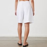 Ensemble d'été en coton et lin solides, dos nu, vêtements pour femmes, dentelle, 2 pièces creuses, gilet court, haut, pantalon large pour femmes