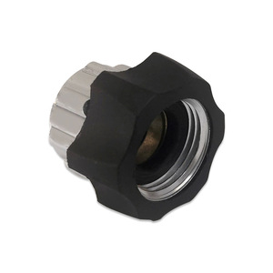 Conector de Entrada para Máquina de Limpieza, Adaptador de Aleación de Aluminio de 3/4 Pulgadas, Filtro de Plástico Negro y Acero Inoxidable, Repuestos para Lavado de Autos - Product Image 1