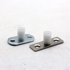 Positionneur de porte coulissante en fer, cuivre et plastique, fixation au sol, accessoire de guidage de roue inférieure durable - Product Image 3
