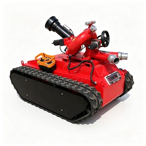 Robot de extinción de incendios sobre orugas de alto flujo (80L/S) con alcance de 60m - Product Image 6