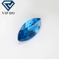 1.5*3-8*16mm facettes cut marquise cut 113 # bleu spinelle pierres précieuses en vrac marquise forme synthétique spinelle bleu 120 # spinelle pierres précieuses