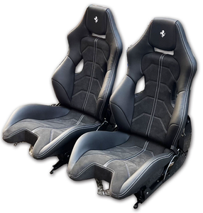 Sedile in Carbonio GOLDRAKE Nero per FERRARI F430 California 458 488 F12 F8 SCUDERIA - Product Image 2