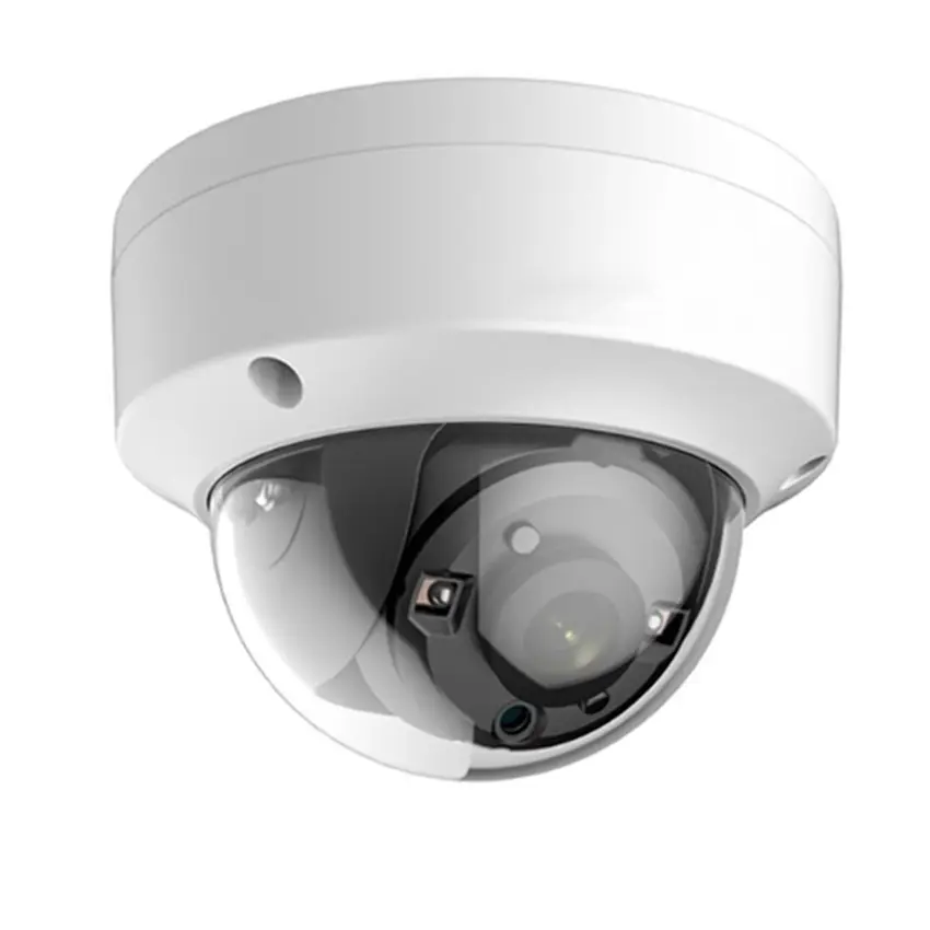 Orijinal İngilizce Turbo 5MP Dome tvi kamera DS-2CE56H0T-VPITF 4-in-1 Analog açık kamera stokta