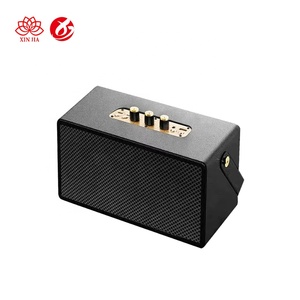 Haut-parleur Bluetooth sans fil portable M13 en bois rétro avec poignée, subwoofer actif à diaphragme de basses, vente en gros directe usine - Product Image 6