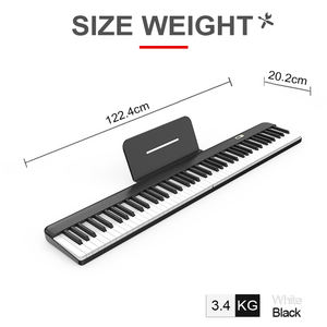 Cademe Piano Numérique Pliant Portable 88 Touches Piano Électronique Pliant Électrique Orgue Électronique - Product Image 2
