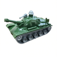 Jouet de char d'assaut militaire pour garçons, aventure militaire, jeu d'imitation, miniatures en plastique emballées dans une maille