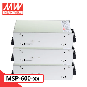 Alimentation à découpage de type médical Mean Well <span class=keywords><strong>MSP</strong></span>-<span class=keywords><strong>600</strong></span>, type encastré, à sortie unique 3.3V/5V/7.5V/12V/15V/24V/36V/48V - Product Image 1