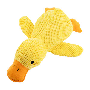Juguete para mascotas con forma de pato y hierba gatera, tamaño mediano, resistente a los arañazos, con sonido, para gatos y perros - Product Image 5