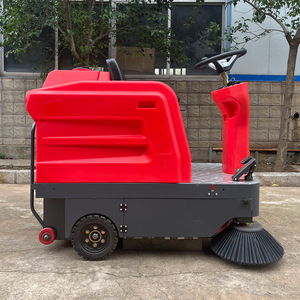 Floor Sweeper 28 In 48V Electric Driving Type For Property Management Municipal Use - Product Image 3