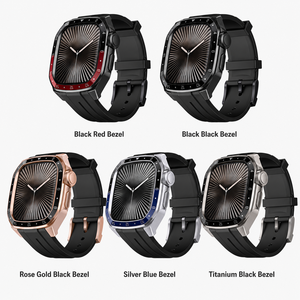Nuova custodia protettiva robusta Armor Pro antiurto in due pezzi integrati con elegante cinturino per <span class=keywords><strong>Apple</strong></span> <span class=keywords><strong>Watch</strong></span> <span class=keywords><strong>6</strong></span> 7 8 9 10 11 - Product Image 3