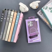 Syndee pour iPhone 16 Pro Max Officiel Hard Thin PC Back Cover Case 15 14 13 12 Series Luxury Magnet Cellphone Accessories