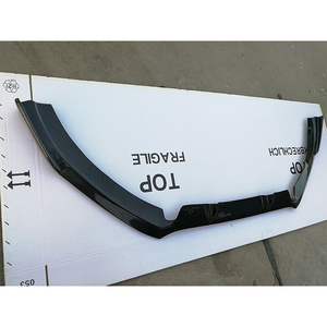 New 2008-2016 Audi A5 Front Bumper <strong>RS5</strong> Carbon Fiber Look Diffuser <strong>Spoiler</strong> with Clips - Product Image 4