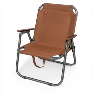 Silla de Jardín, <span class=keywords><strong>Playa</strong></span>, Picnic <span class=keywords><strong>y</strong></span> <span class=keywords><strong>Camping</strong></span>, de Madera, con Cojín de Algodón, Resistente, Moderna, Ahorra Espacio, Venta al Por Mayor - Product Image 2