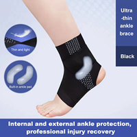 Attelle de cheville respirante, enveloppement de compression sportif, manchon de cheville pour les sportifs