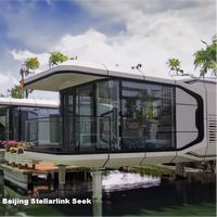 Casa Cápsula Espacial de Lujo Certificada por CE y NFRC, Casa Prefabricada Modular Moderna, Módulo Móvil para Glamping, Resort, Hotel, Oficina, Villa