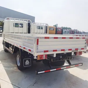 Howo 4x4 소형 4x2 판매용 밴화물 트럭 사용