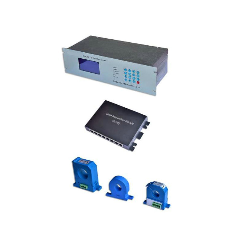 24 Channels Online DC Insulation Monitoring System To Measure Ground Fault Insulation Decreasing