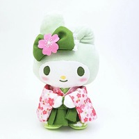 Porte-clés en peluche Kimono Matcha du Japon, breloque de sac douce, mascotte mignonne, durable, portable, cadeau d'anniversaire, personnage japonais