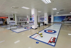 Ngoài Trời Theo Dõi Trò Chơi Thể Thao Bền Sinh Thái Mô Phỏng Tự Bôi Trơn Ice Rink Curling Board - Product Image 2