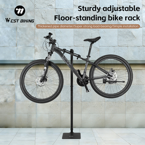 Support de vélo sur pied robuste et réglable WEST BIKING, gain de place, support multifonction pour réparation de vélos de route - Product Image 6
