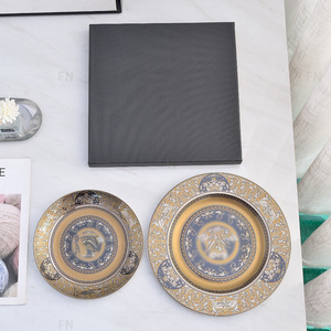จานอาหารค่ำและของหวานสไตล์ยุโรปสุดหรูสำหรับใช้ในบ้านและโรงแรม - Product Image 4