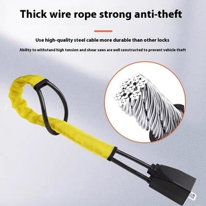 Hotsale universale antifurto blocco della cintura di sicurezza <span class=keywords><strong>per</strong></span> <span class=keywords><strong>auto</strong></span> blocco del volante <span class=keywords><strong>per</strong></span> <span class=keywords><strong>auto</strong></span> blocco del pedale del freno - Product Image 3