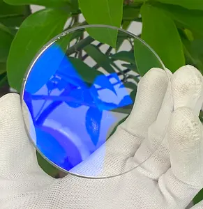 Danyang l. Jin 1.67เลนส์แว่นกรอบบางเฉียบสีฟ้าตัด UV420ฟ้า shmc เรซิ่นแข็ง EMI ปกป้องเลนส์แว่นสายตาเคลือบสำหรับกระจก
