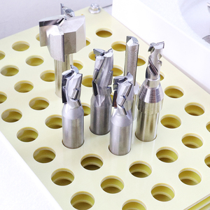 Lamboss <strong>PCD</strong> Router Bits Industrial Grade Solid Carbide CNC Router Bit Compression Cut <strong>End</strong> <strong>Mill</strong> Bit - Product Image 2