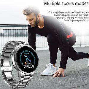 2022 thời trang không thấm nước tập thể dục Tracker Smartwatch cho nam giới phụ nữ Android IOS điện thoại tương thích Heart Rate Sport Monitor Alarm - Product Image 6
