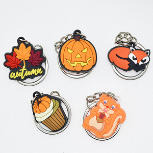 2025定制聚氯乙烯钥匙扣小企业投资食品动物纪念品合金钥匙扣促销礼品创意 - Product Image 1