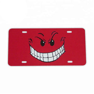 Custom aluminium 3d hawaii afdrukken auto kenteken - Product Image 5