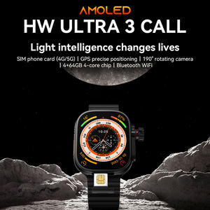 Reloj Inteligente EDS 4G HW Ultra3 con Llamadas, Cámara DUAL, Sistema Android 8.1, Posicionamiento GPS, Compatible con Reproductores de Música y Video con Deepseek - Product Image 1