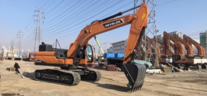 รถขุดตีนตะขาบขนาดกลาง Doosan Develon Dx225-10 รุ่นใหม่เอี่ยม ผลิตในเกาหลีใต้ เครื่องยนต์ Tier4 ฉีดน้ำมันเชื้อเพลิงโดยตรง DL06 รุ่น DX225LCA - Product Image 4