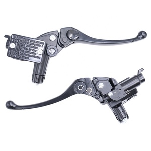 Maître-cylindre de frein de <span class=keywords><strong>moto</strong></span> de haute qualité avec système de stationnement, en alliage d'aluminium, piston de 14 mm et 12,7 mm, levier de frein hydraulique - Product Image 6
