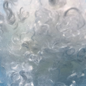 工場直白色繊維充填用バージンリサイクルポリエステル繊維シリコーンポリエステル繊維 - Product Image 4