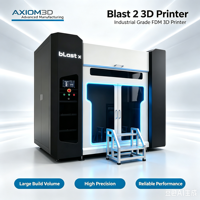 Imprimante 3D industrielle grand format AXIOM3D Blast X, imprimante 3D FFF grand format, haute précision, impression 3D PEEK, nivellement automatique, WiFi, USB