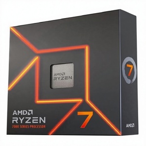 Processeur de bureau débloqué 7 7700x 8 cœurs, 16 threads, 5,4 GHz Boost, pour overclocking, 80 Mo de cache, processeur en vrac - Product Image 1