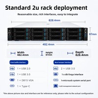 Serveur en rack 2U NF5280G8 neuf, 64 Go de mémoire, en stock, directement de l'usine