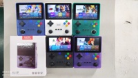 Konsol Game Video Retro Sumber Terbuka R39S Sistem Linux Layar IPS 4 Inci Portabel Saku untuk Pemain Game Video PSP