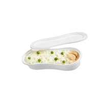 Conteneur alimentaire jetable en PP à 4 compartiments, compatible micro-ondes, emballage plastique pour repas à emporter, boîte à lunch bento, directement de l'usine