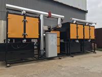 Équipement de traitement des gaz de combustion par oxydation catalytique régénérative RCO pour les COV, machine de combustion catalytique pour l'industrie de la peinture