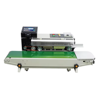 Máquina Selladora de Bolsas Automática Continua Horizontal para Codificación y Sellado de Empaques con Impresión de Fecha por Inyección de Tinta
