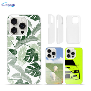 Subbank iPhone 15 16pro Max tùy chỉnh in di động Bìa 2D TPU + PC nhựa bảo vệ mạnh mẽ thăng hoa Trống Điện thoại di động trường hợp - Product Image 3