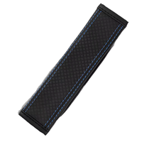 Housse de protection universelle en fibre de carbone pour ceinture de sécurité de voiture, coussinet de protection pour l'épaule, accessoires intérieurs automobiles, couleur personnalisée, marque OEM populaire